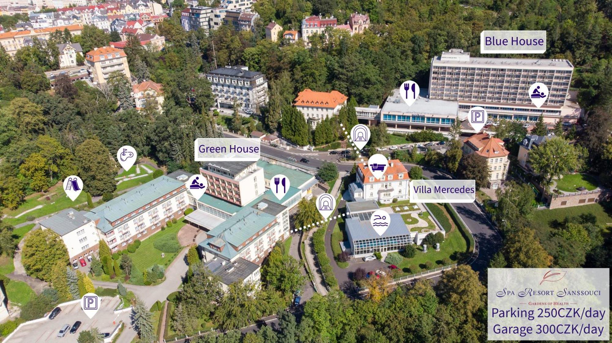 Spa Resort Sanssouci Karlovy Vary Exterior foto